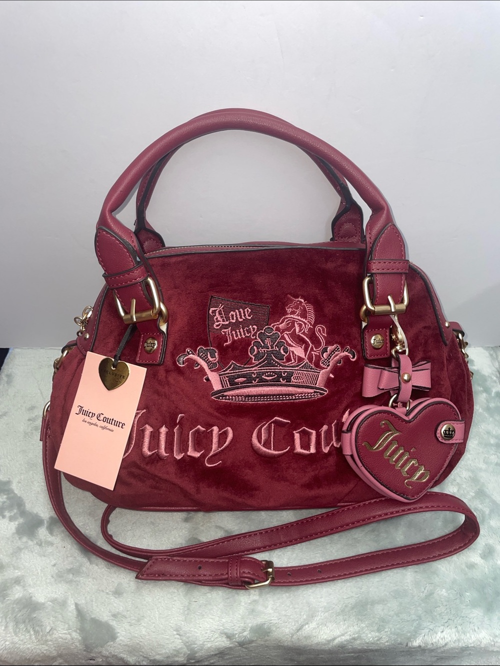 NWT Juicy Couture ‘Juicy Crown’ Satchel